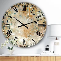 Designart 'I'll Take It Under Consideration 2' Large Modern Wall Clock