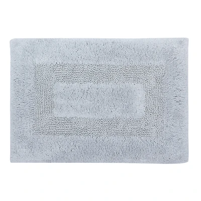 Tapis de bain Mainstays Racetrack 100% Coton Gris, 17" x 24" Tapis de bain antidéparant