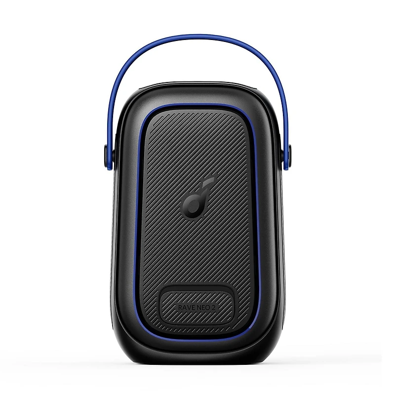 Haut-parleur portatif Rave Neo 2 PartyCast, 80 W, étanchéité IPX7, durée de lecture de 18 heures Haut-parleur sans fil.
