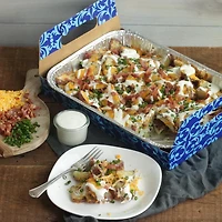 Alcan® Lasagna Pan Carrier w/Lid Aluminum Foil Pan, 13"x10"x3" 1-pack