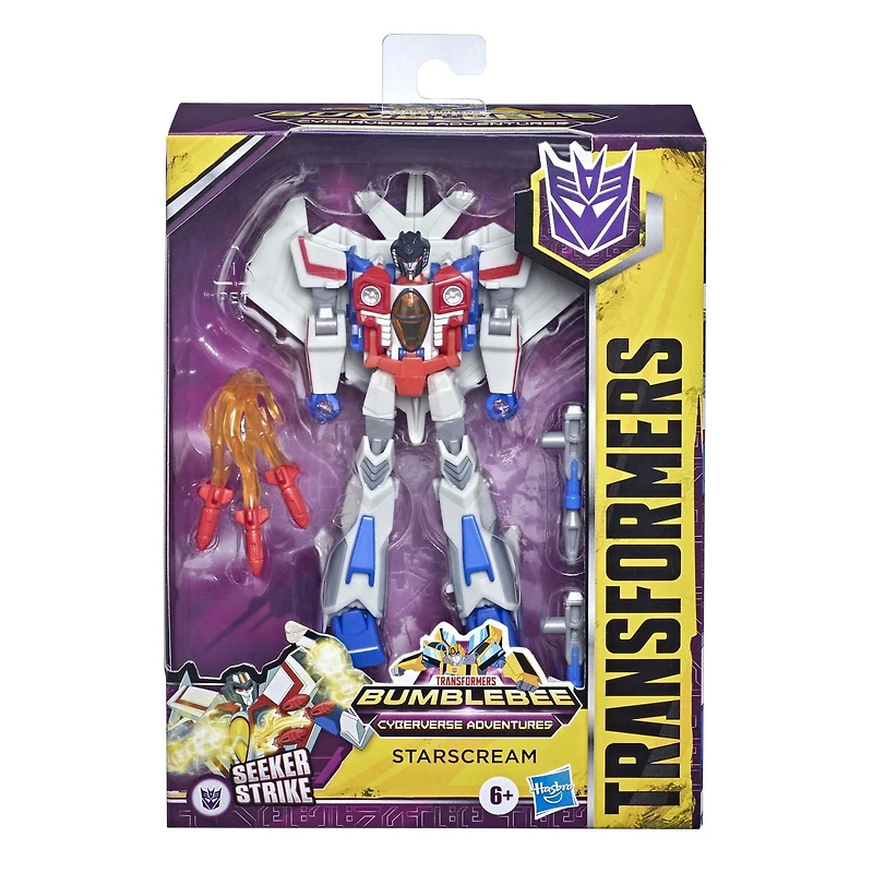 Transformers Bumblebee Cyberverse Adventures - Starscream classe Deluxe