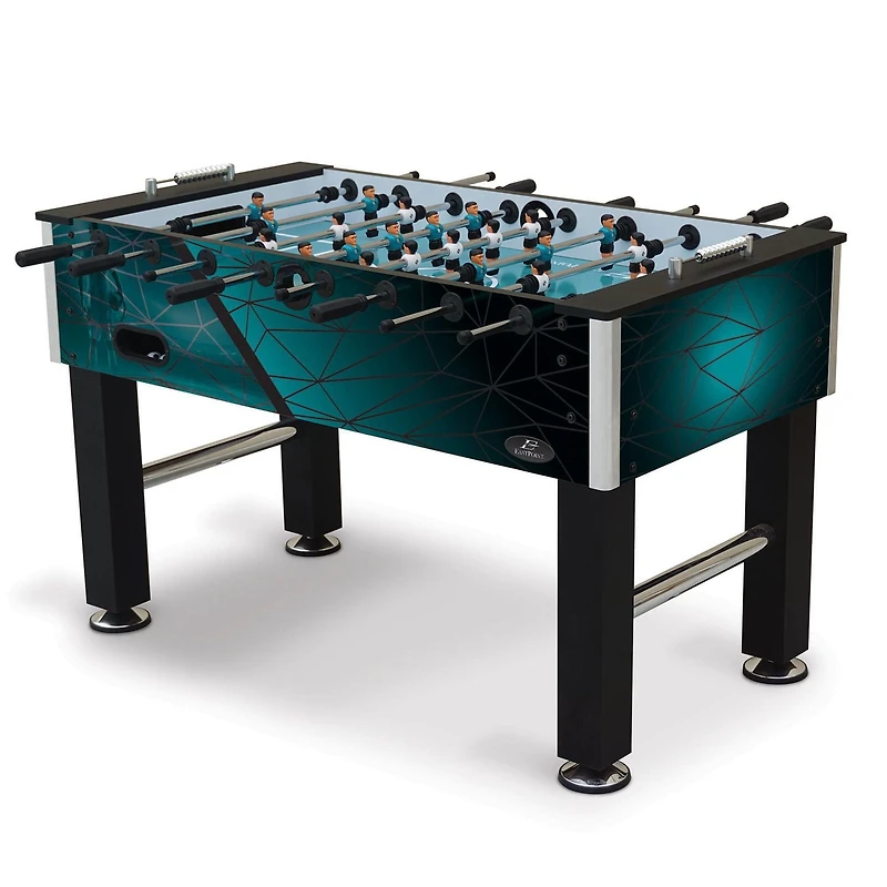 EastPoint Sports Table de baby-foot d'intérieur Levante de 54 po, taille officielle, bleu