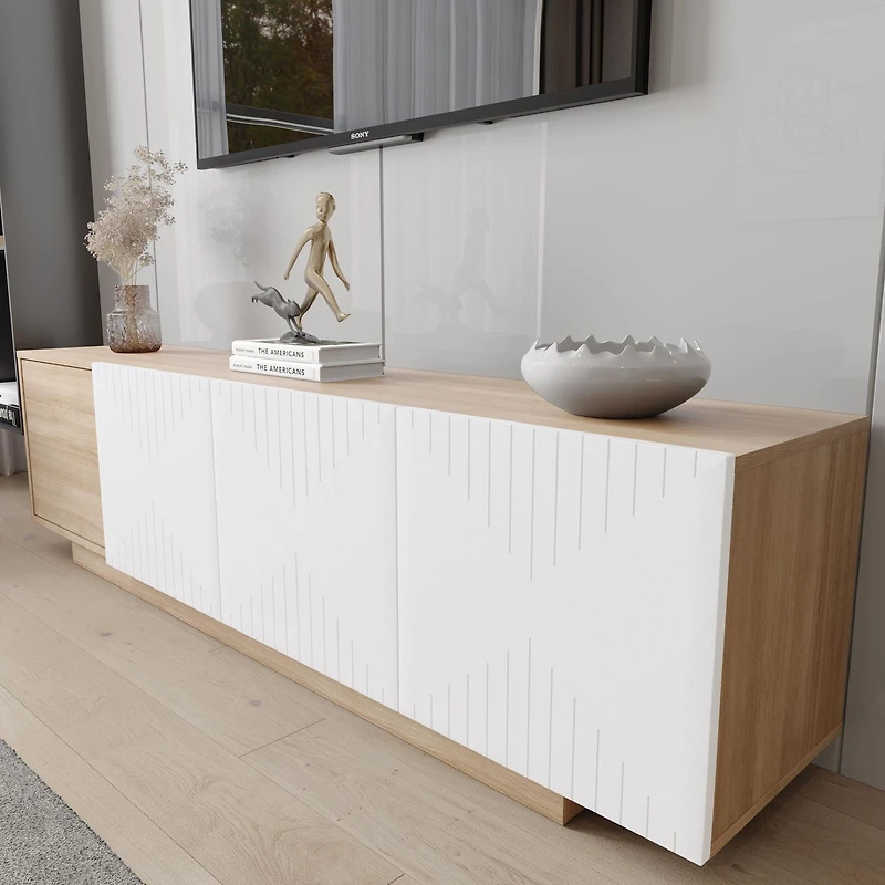 Nexera Meuble TV Riva 72 pouces