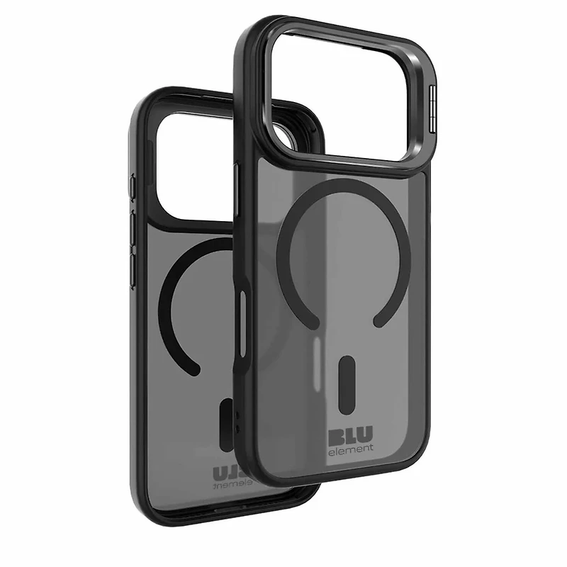 Blu Element Ensemble de Protection Duo - Étui Chromatic Kick MagSafe Noir + Screen Protector pour iPhone 17 Pro