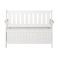 Banc de rangement extérieur den bois massif Miramar