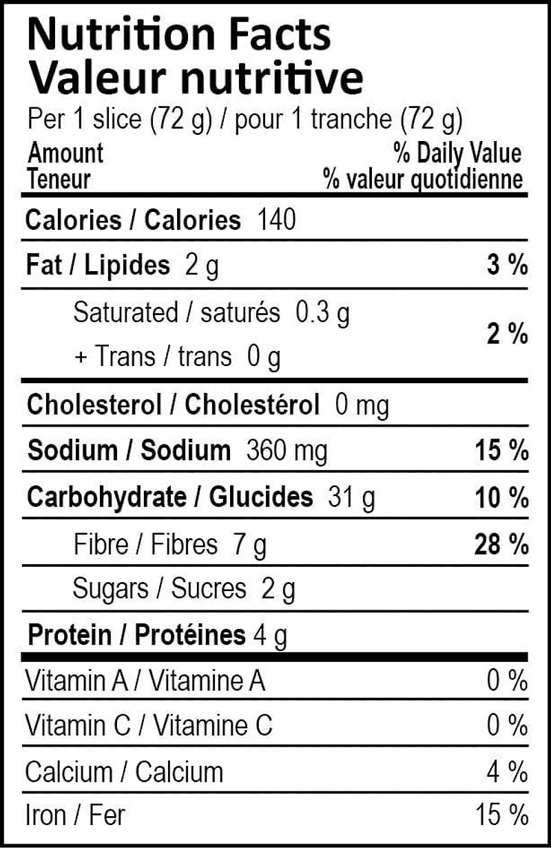 Mestemacher Three Grain Bread, 500g