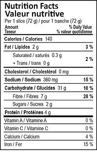Mestemacher Three Grain Bread, 500g