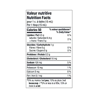 Sauce à fondue et trempette Aïoli Chipotle 25 % moins de sel Canton