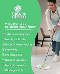 Nature Clean Bandes de nettoyage pour le sol Citron Frais