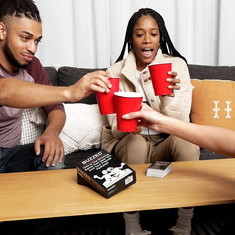 Buzzed Adult Party Game Jeu Gets You & Your Friends Tipsy! Jeu