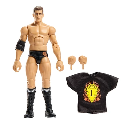 WWE Elite Legends Cody Rhodes Action Figure & Accessories, Greatest Hits 6-inch Collectible Set