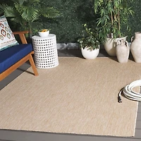 SAFAVIEH Beach House Jacinth Solid Indoor/Outdoor Area Rug
