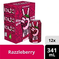 Peace Tea Razzleberry Cans, 341 mL, 12 Pack, 12 x 341 mL