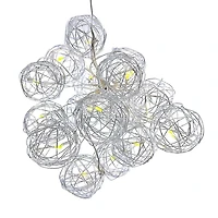 Holiday Time BO 18 LED Wire Ball Garland