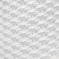 Simple Designs 20.4" Tall Traditional Ceramic Purled Texture Bedside Table Desk Lamp with Fabric Drum Shade for Home Decor, Bedroom, Living Room, Entryway, Office