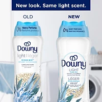 Downy Light Laundry Scent Booster Beads, Ocean Mist Scent, In-wash fabric beads designed to be gentle with a light boost of scent, No Heavy Perfumes