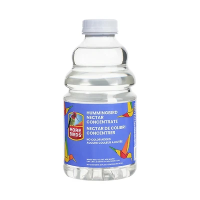 More Birds All-Natural Clear Hummingbird Nectar Concentrate – 32 fl oz