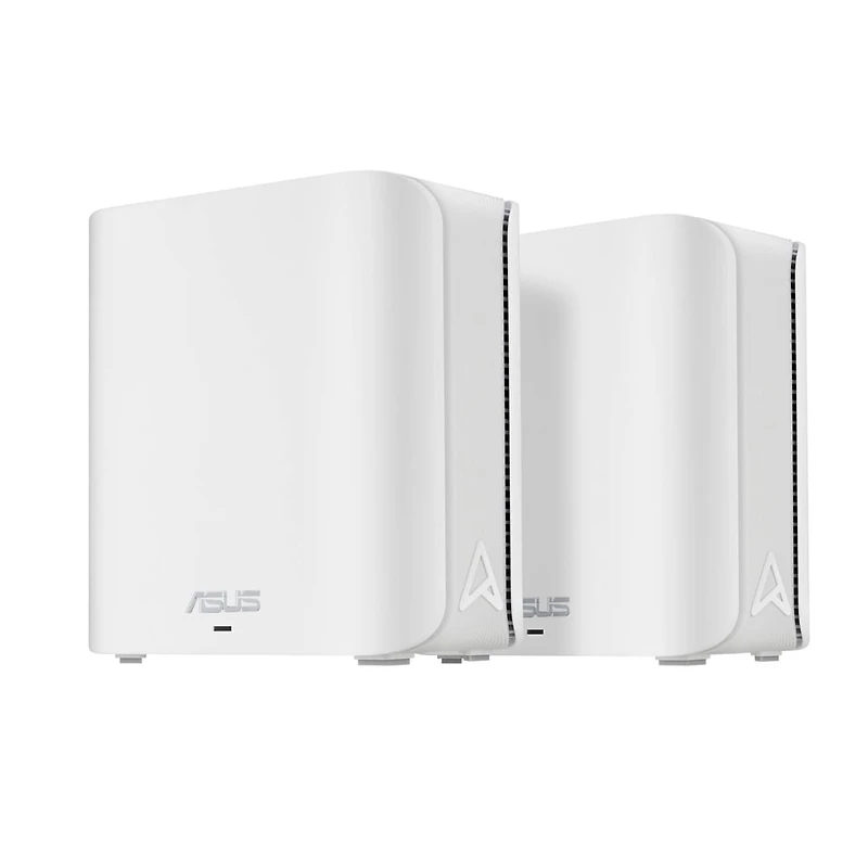 ASUS ZenWiFi BD4 Wi-Fi 7 Mesh bi-bande, 3600 Mbit/s, 460 m² (lot de 2), deux ports 2,5 G, sécurité et contrôle parental inclus, SSID Smart Home Master