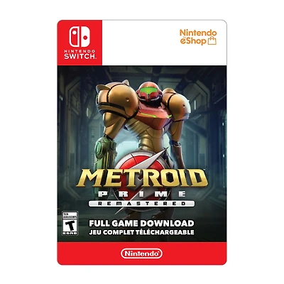 Nintendo Switch Metroid Prime Remastered $49.99 (Code Numérique)