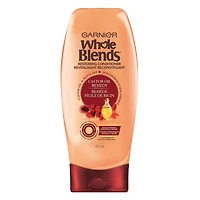 Garnier Whole Blends Castor Oil Castor Oil Remedy Conditioner, 370 mL, Restoring Conditioner for weak, thinning hair