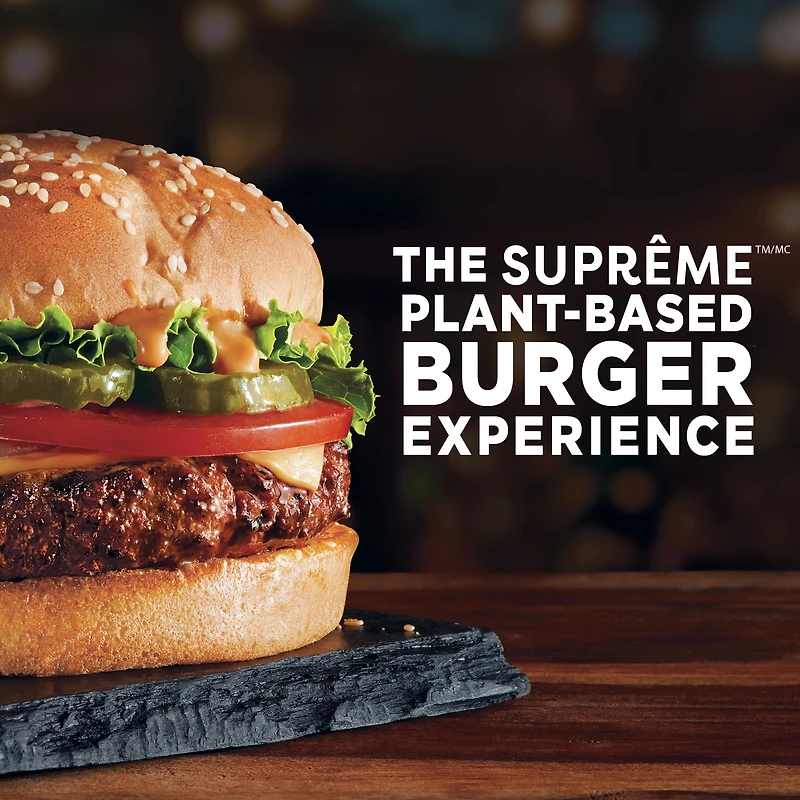 Suprême Burger A Base De Plantes 226g / 2 galettes