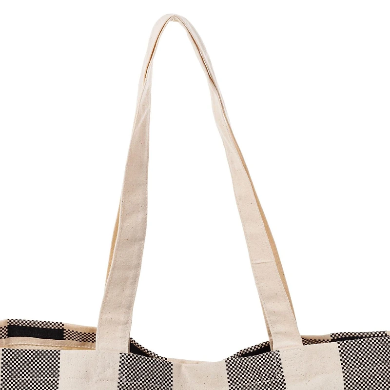 Sac fourre-tout en toile Grand sac réutilisable pour les courses et le shopping avec poignées