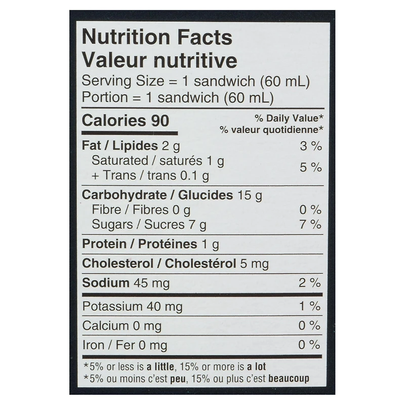 Chapman's Li'l Sammich Vanilla Ice Cream in a Box, 20 x 60mL