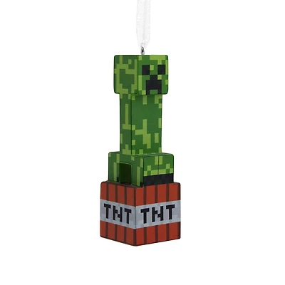 Hallmark Christmas Ornament (Minecraft Creeper on TNT)