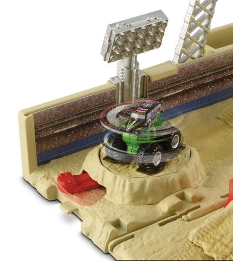 Coffret de jeu Mighty Minis™ stade super cascades Monster Jam® Hot Wheels®