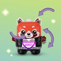Hasbro Nano-mals Pamanda le panda roux, compagnon électronique