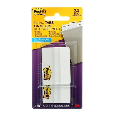 Onglets Post-it® et distributeur portatif, uni, 5 cm (2 po)