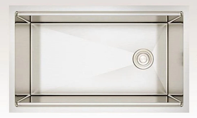 American Imaginations 32-in. W CSA Approved Stainless Steel Kitchen Sink With 2 Bowl And 16 Gauge AI-29296