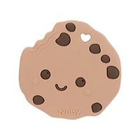 Nûby™ Lightweight & Easy to Hold Silicone Teethers – Milk & Cookies