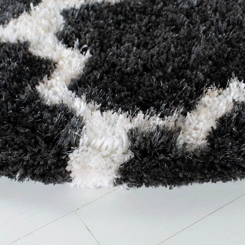 Safavieh Barcelona Anabelle Tapis Peluche Shag Géométrique