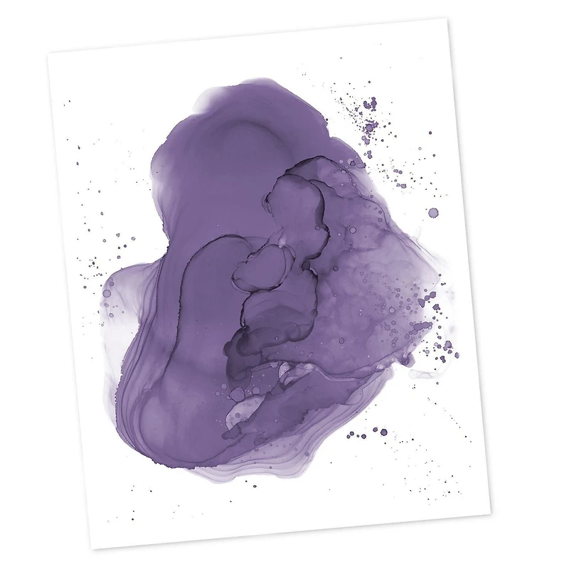 Brea Reese Alcohol Ink Lavender