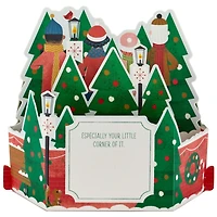 Hallmark Paper Wonder Musical 3D Pop-Up Christmas Card with Light (Carolers, Plays "Joy to the World")