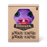 Fuggler Baby Fuggs 3.5-inch Series 4 (Mr Needles - purple) by ZURU, Funny Ugly Monster Plush Toy