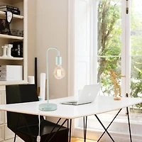 Lampe de table de 18 po Holden, menthe pâle mat