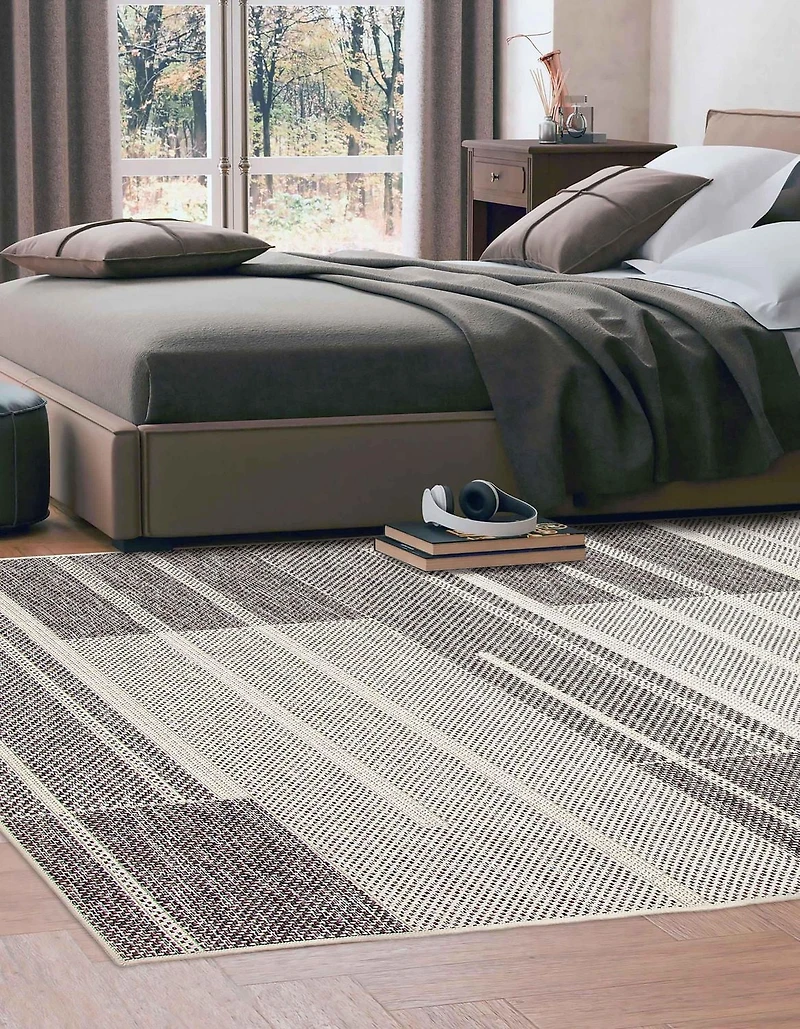 ECARPET Atlas Nautical Coastal Area Rug for living room, bedroom, dining room, entrance, hallway and more.