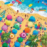 Buffalo Games - Le puzzle Art of Play - Fun in the Sun - en 300 pièces
