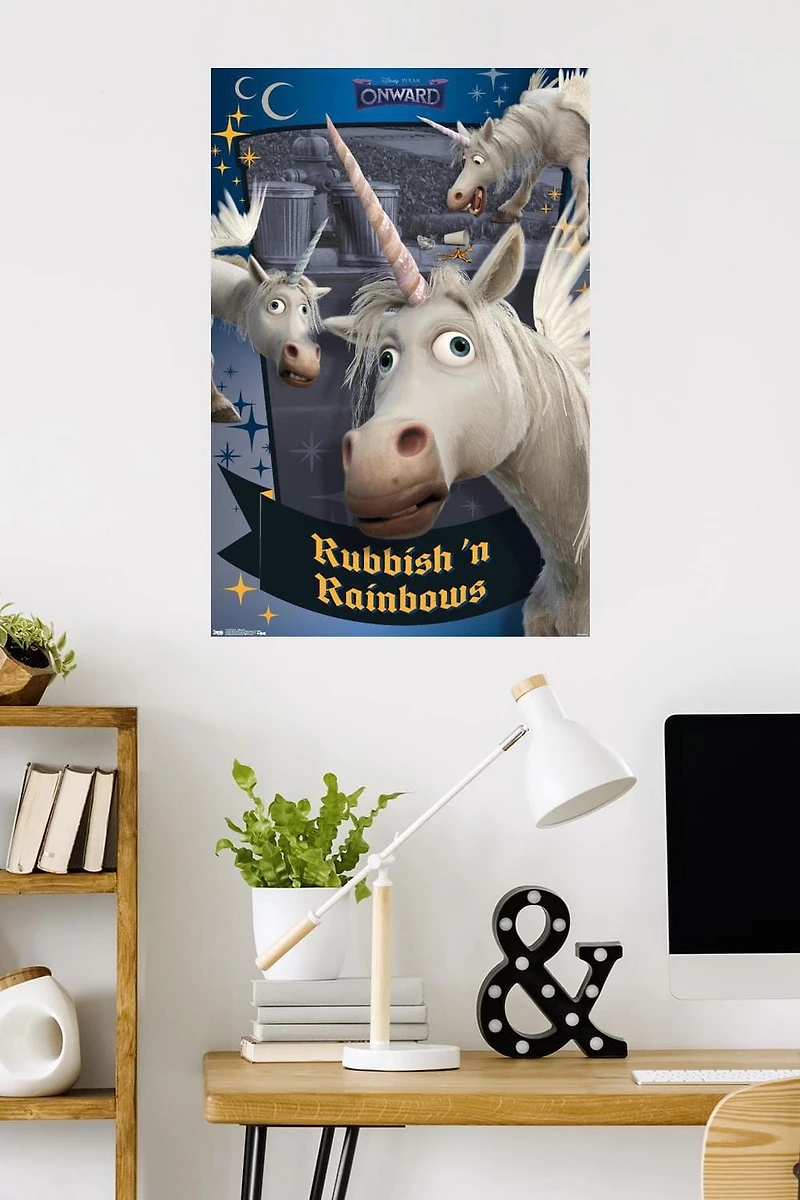 Disney Pixar Onward - Pegacorn Wall Poster, 22.375" x 34"