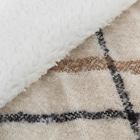 Bouclair Elsy Cozy Throw Blanket 50x60 in