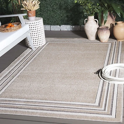SAFAVIEH Cabana Rado Tapis Intérieur/Extérieur Bord