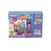Fingerlings Jungle Gym Jumble Game, Jumbo Cards, and 48-Piece Puzzle Bundle