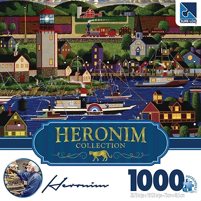 Sure-Lox Holiday Boat Parade Heronim Puzzle