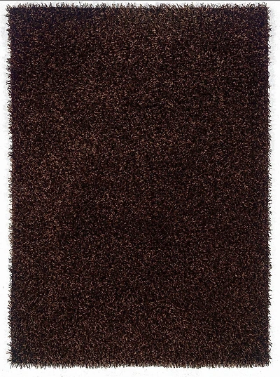 Tapis à poils longs Confetti marron & beige de 8 pi. x 10 pi.