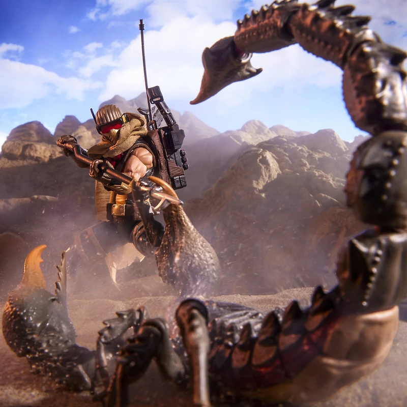 G.I. Joe Classified Series 180, Cobra Desert Scorpion & SKRP10N-25, 6 Inch Action Figure