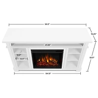 Belford 56" Media Electric Fireplace