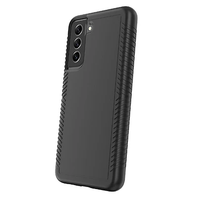 onn. Protective Gel Phone Case for Samsung Galaxy S21 FE 5G - Black