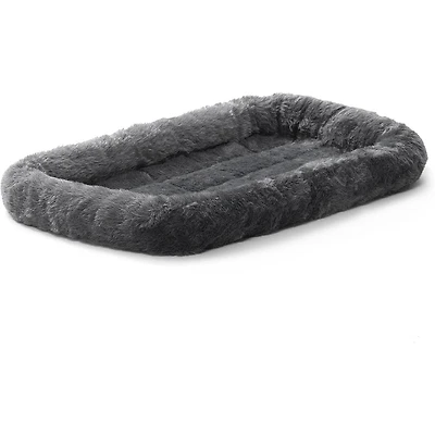 Midwest Home For Pets – Lit pour chien/chat gris avec soutien confortable